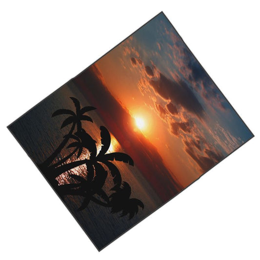 Sunset on the Beach Towel